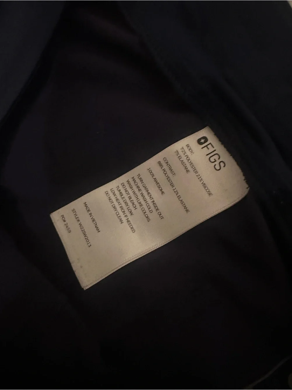Figs Dark Purple Drawstring Jogger Pants